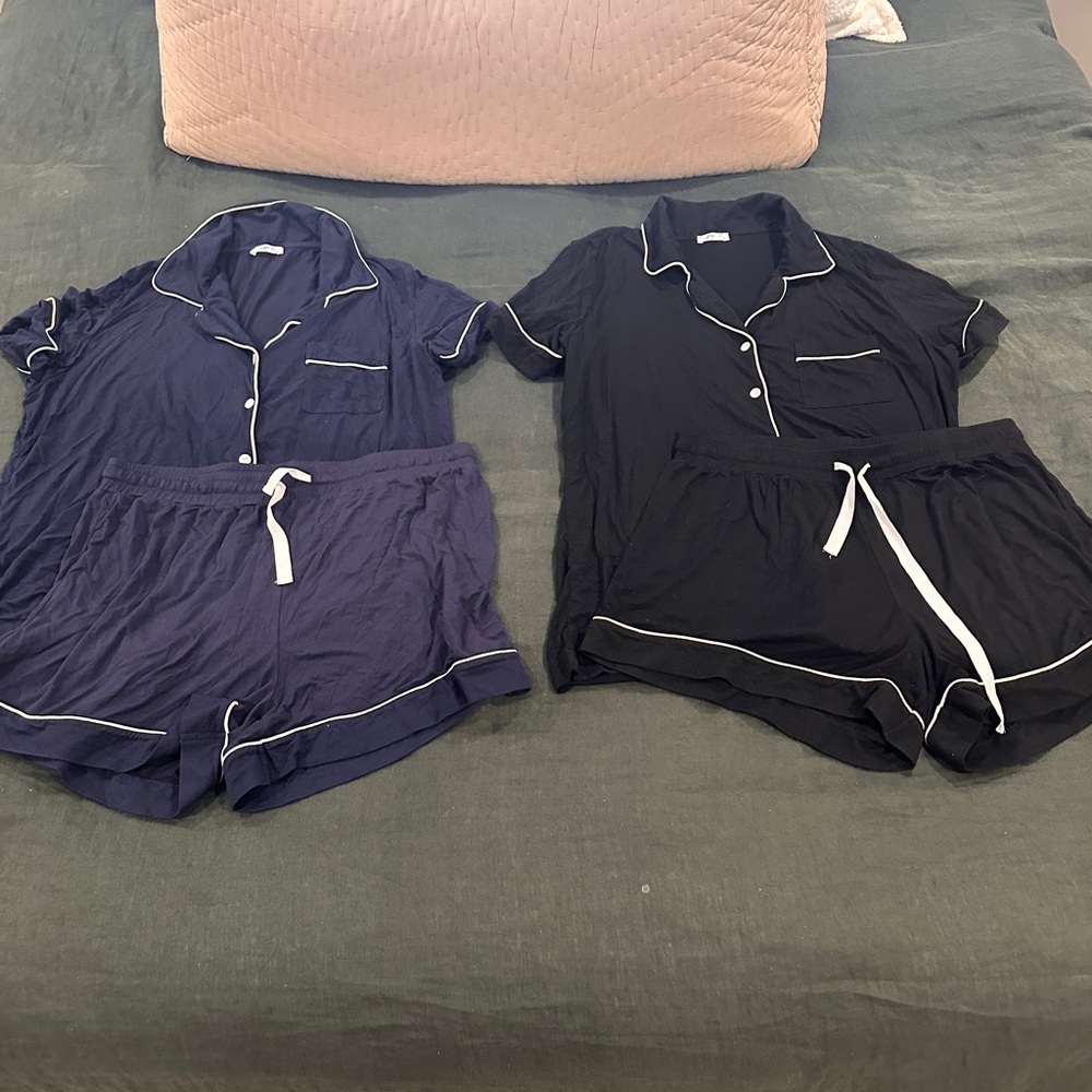 Aria Black & Navy XL Pj Sets